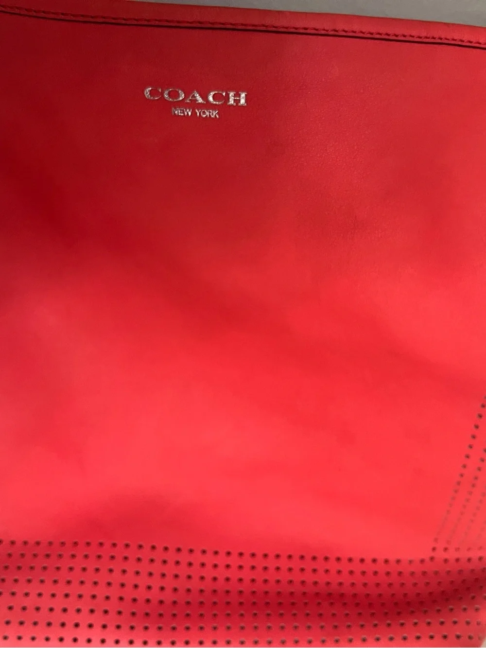Coach beautiful leather